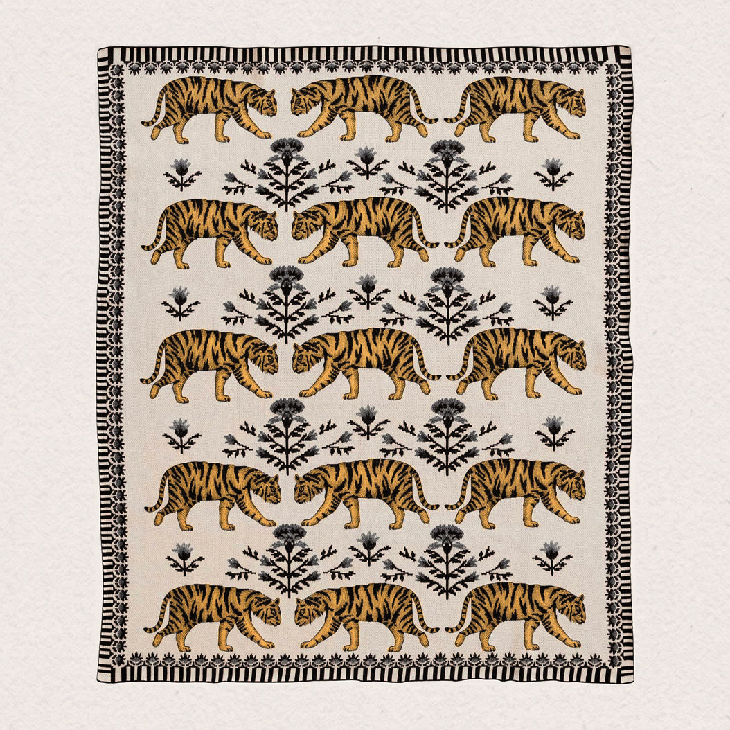 Tiger Throw Blanket